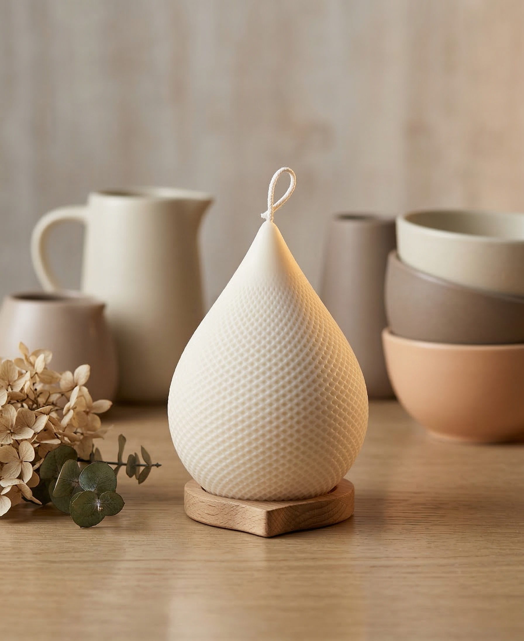 Teardrop Candle | Home Decor Accent