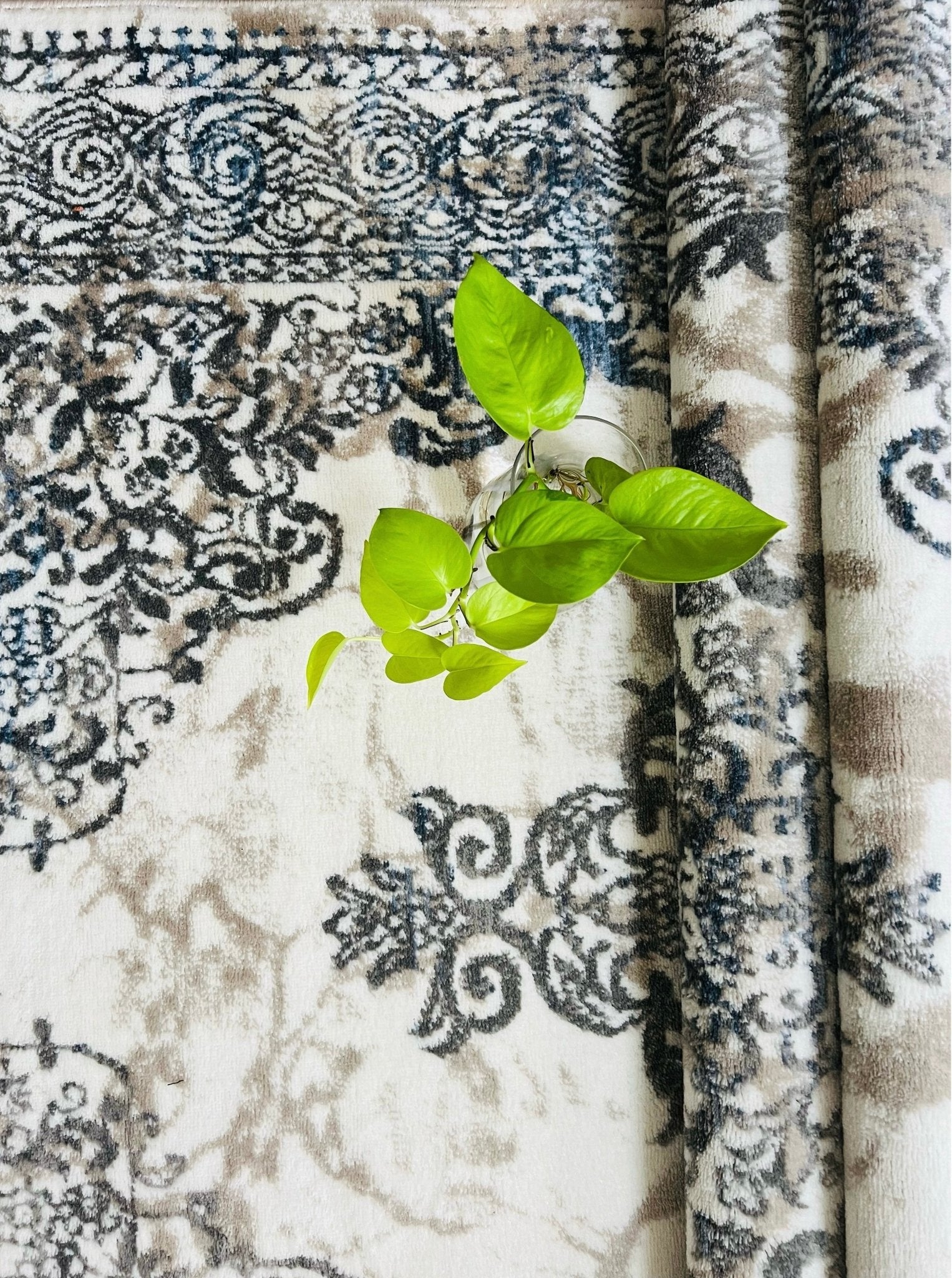 Canvello Area Rugs Premium Rugs for Living Room, Bedroom, Home Dining, Ivory, Grey, Beige