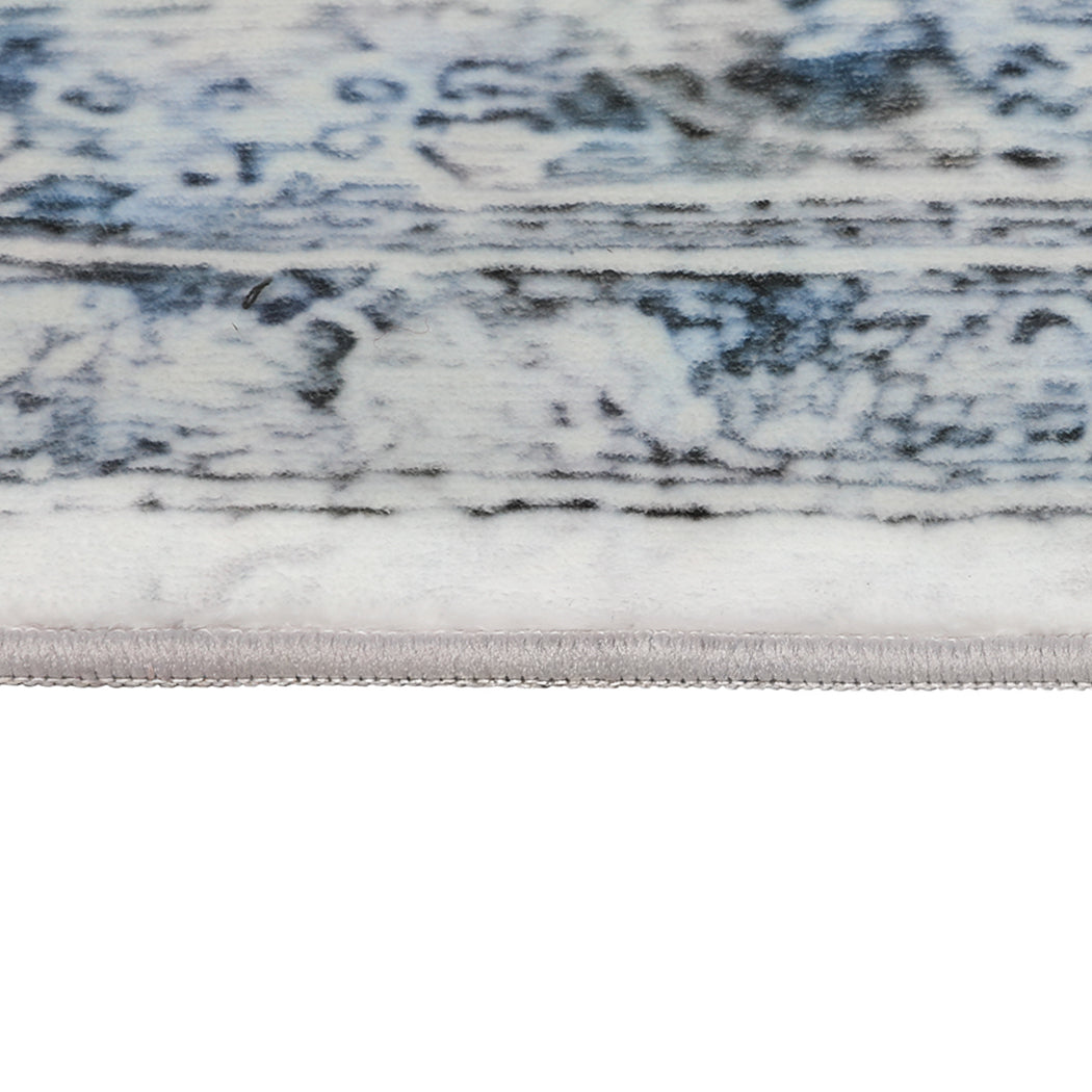 Marlow Floor Rug Vintage Polyester Washable Area Rugs