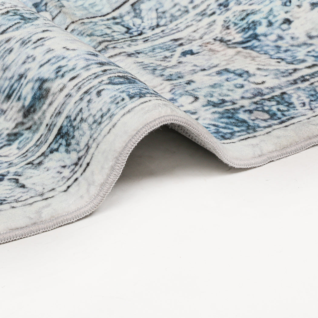 Marlow Floor Rug Vintage Polyester Washable Area Rugs